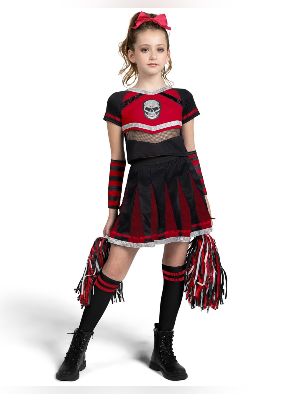 Spooktacular Creations Halloween Cheerleader Costume NIP Size: M - Picture 3 of 15